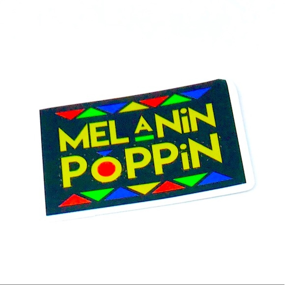 Poppin 90s Vibes Single Waterproof Matte Decor Single Sticker